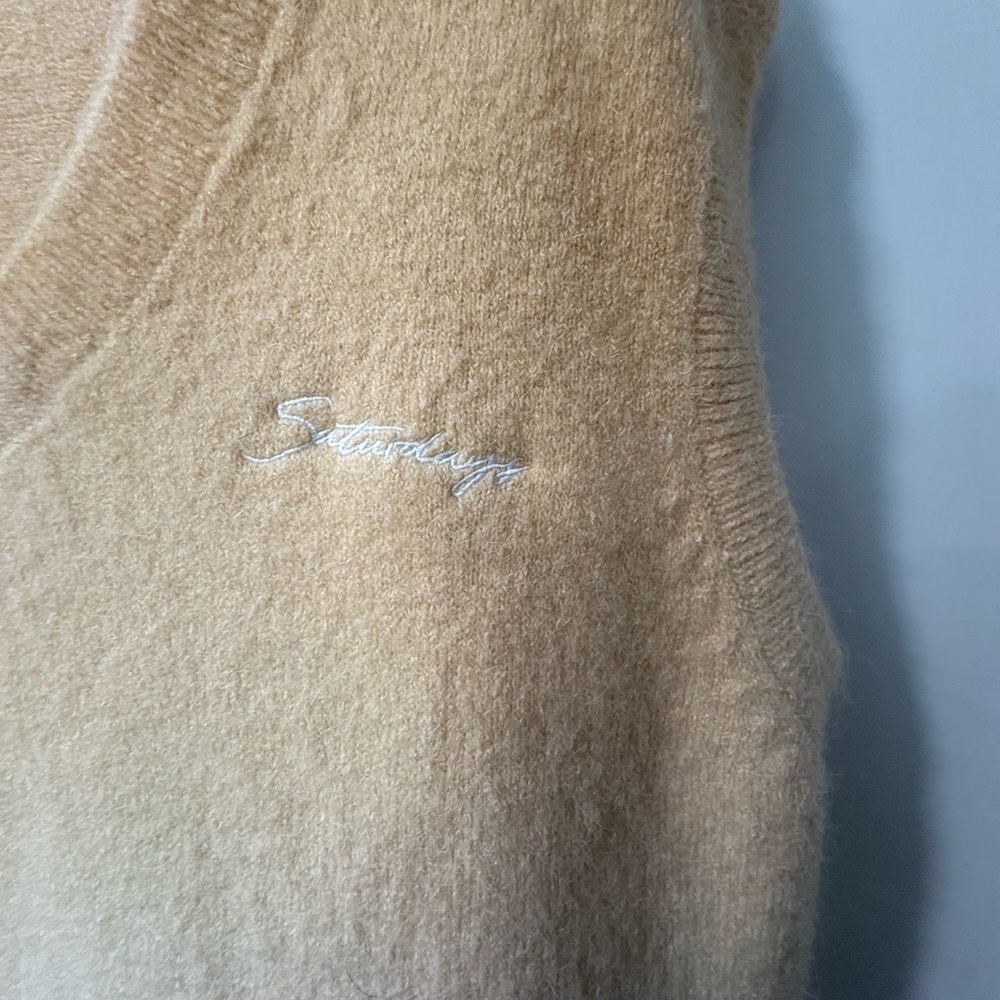 Saturdays NYC Gradient Sleeveless Sweater Vest - Picture 2 of 5